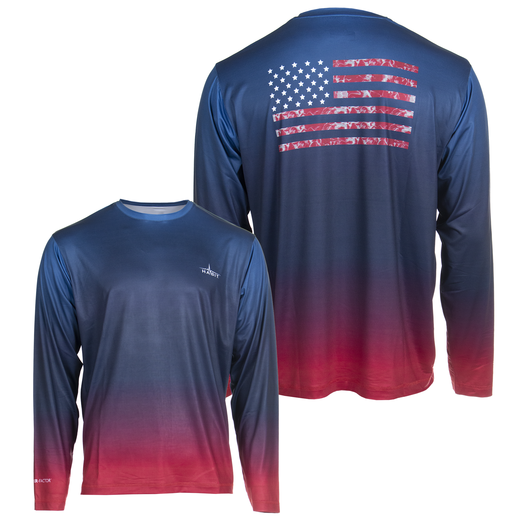 Men s Americana Long Sleeve Performance Tee