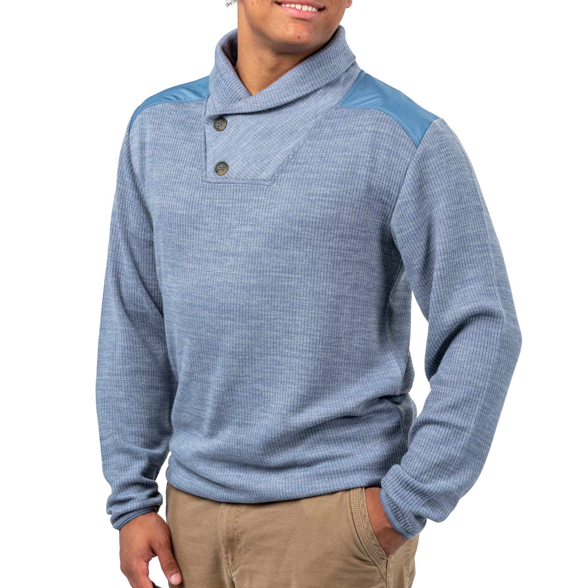 Shawl hot sale collar hoodie
