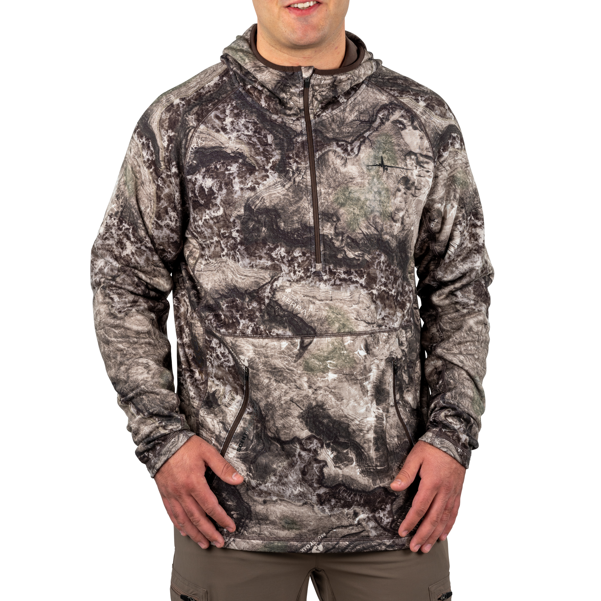 Mossy oak zip up hoodie deals