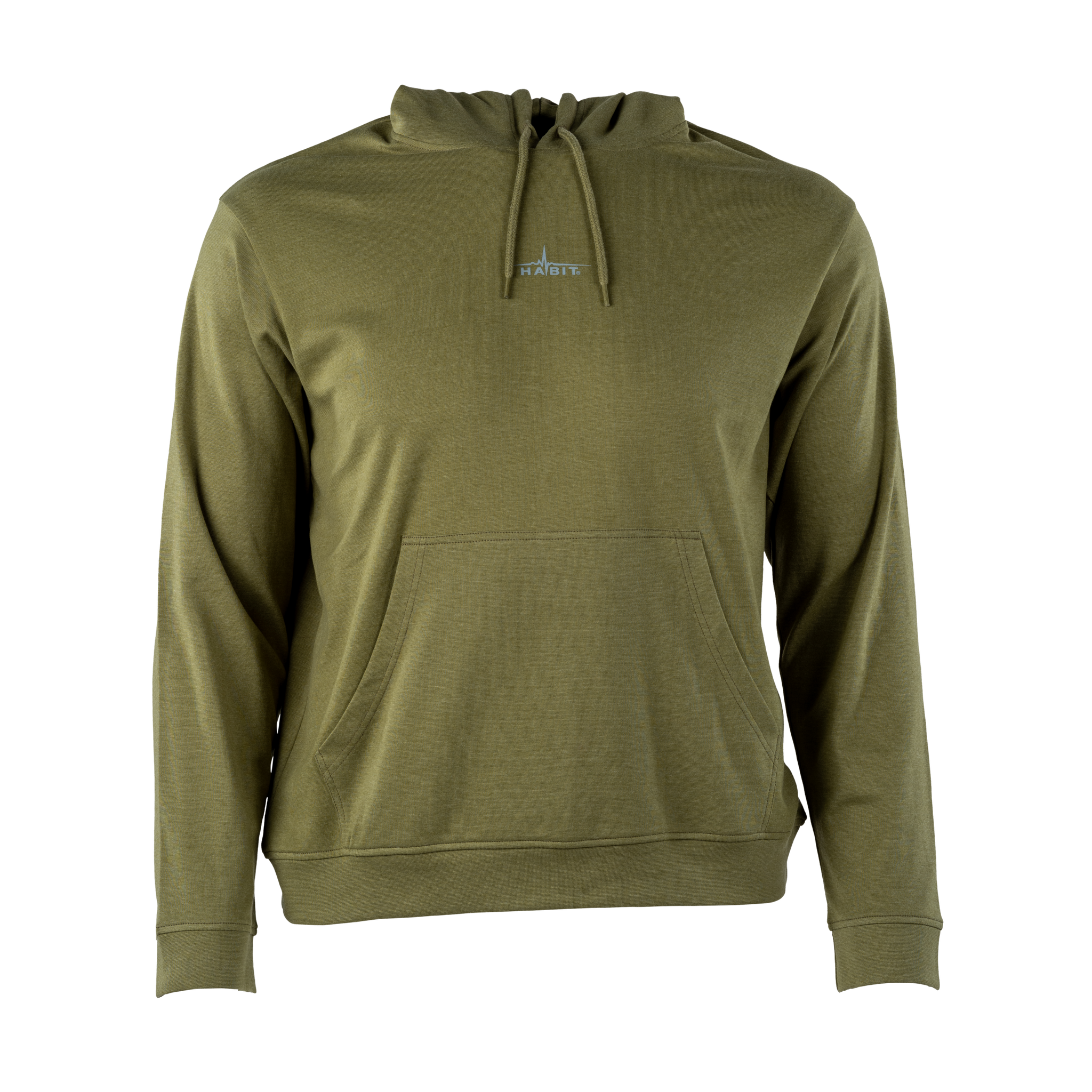 Olive green pullover hoodie