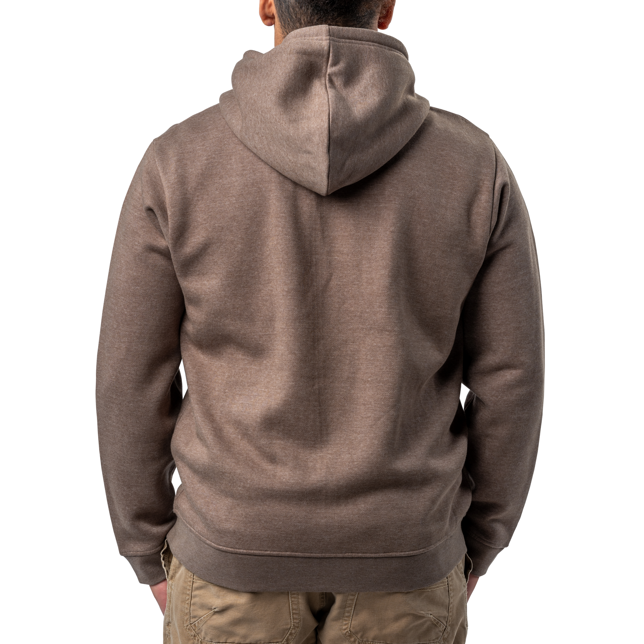 Brown full zip hoodie hotsell