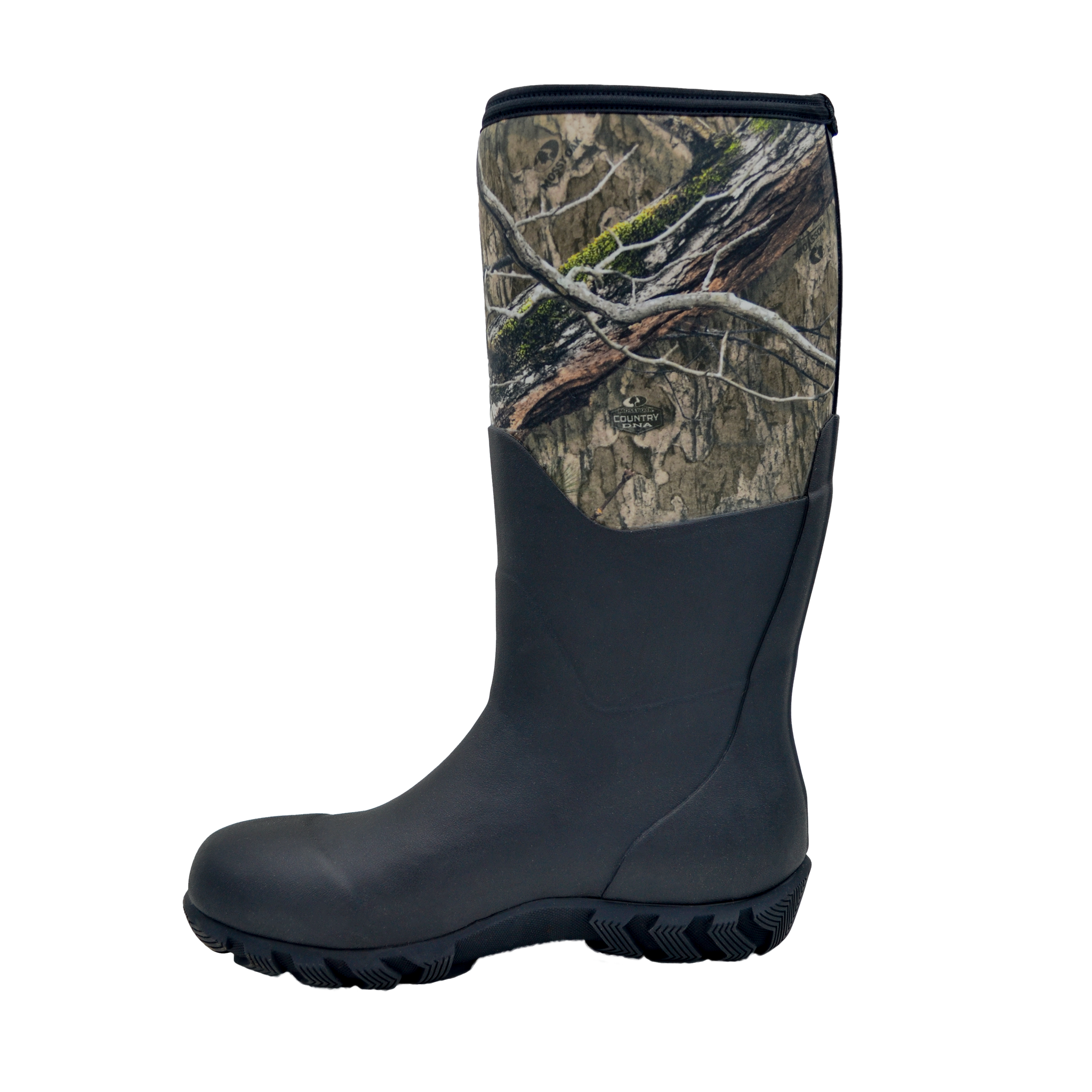 Men’s 15" Waterproof All-Weather Rubber Boots Mossy Oak DNA Inside