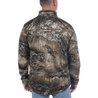 Men's Early Dawn Sherpa Shell Jacket Realtree Excape back on model