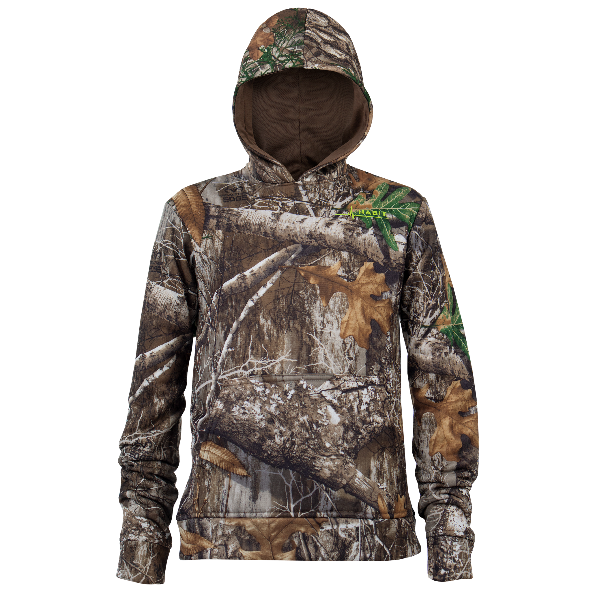Youth Summit Park Performance Hoodie - Realtree Edge Front