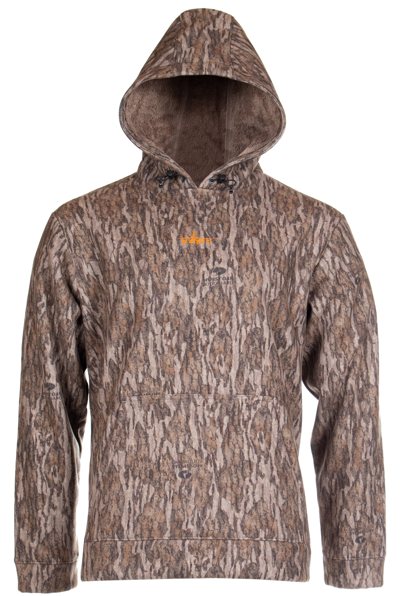 Men s Bow String Sherpa Hoodie Mossy Oak Habit Outdoors