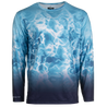 Men's Seagrass Cove Long Sleeve Performance Tee front on form