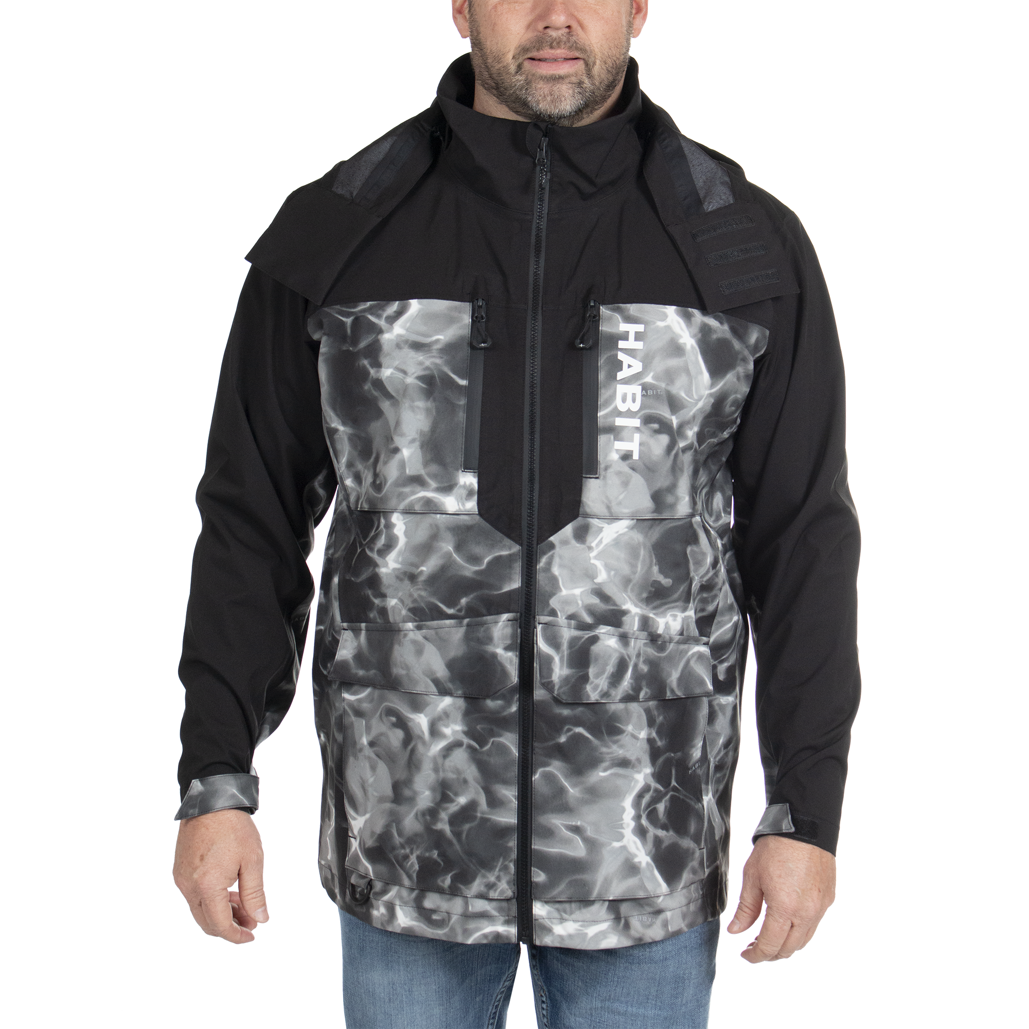 Angler top rain gear