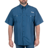 Men’s Fourche Mountain Short Sleeve River Guide Fishing Shirt Ensign Blue
