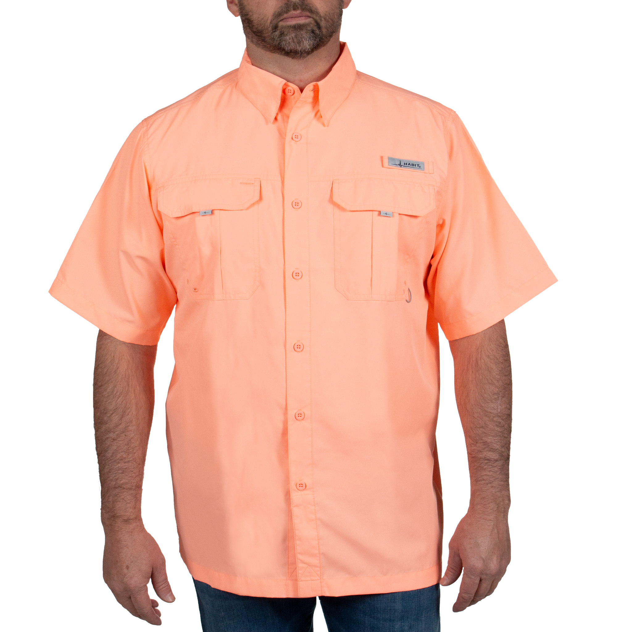 Orange 2024 fishing shirt