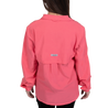 Women’s Trapper Junction Long Sleeve River Shirt Calypso Coral back