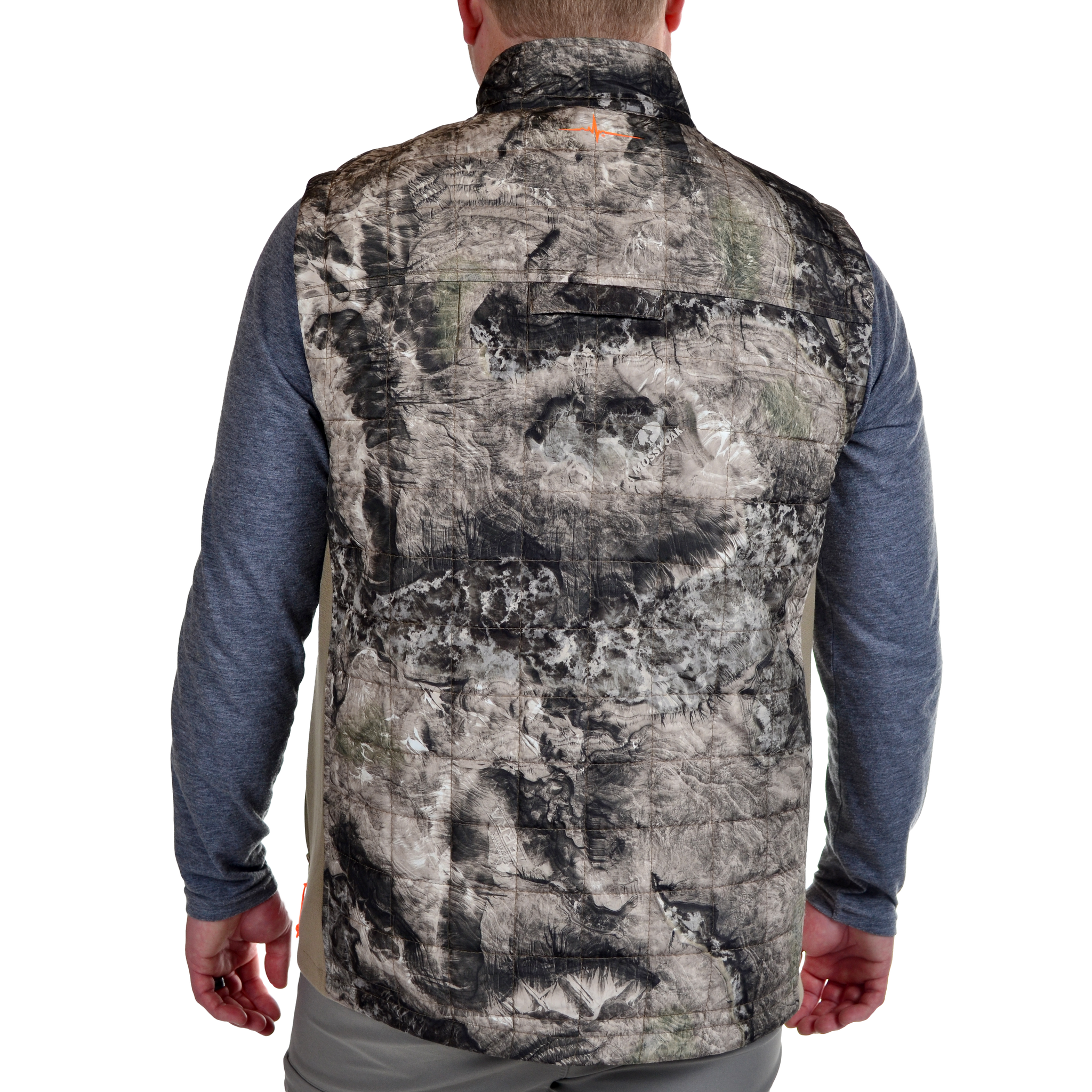 Men's Red Cedar Lake Hybrid Puffer Vest - Mossy Oak – Habit Outdoors