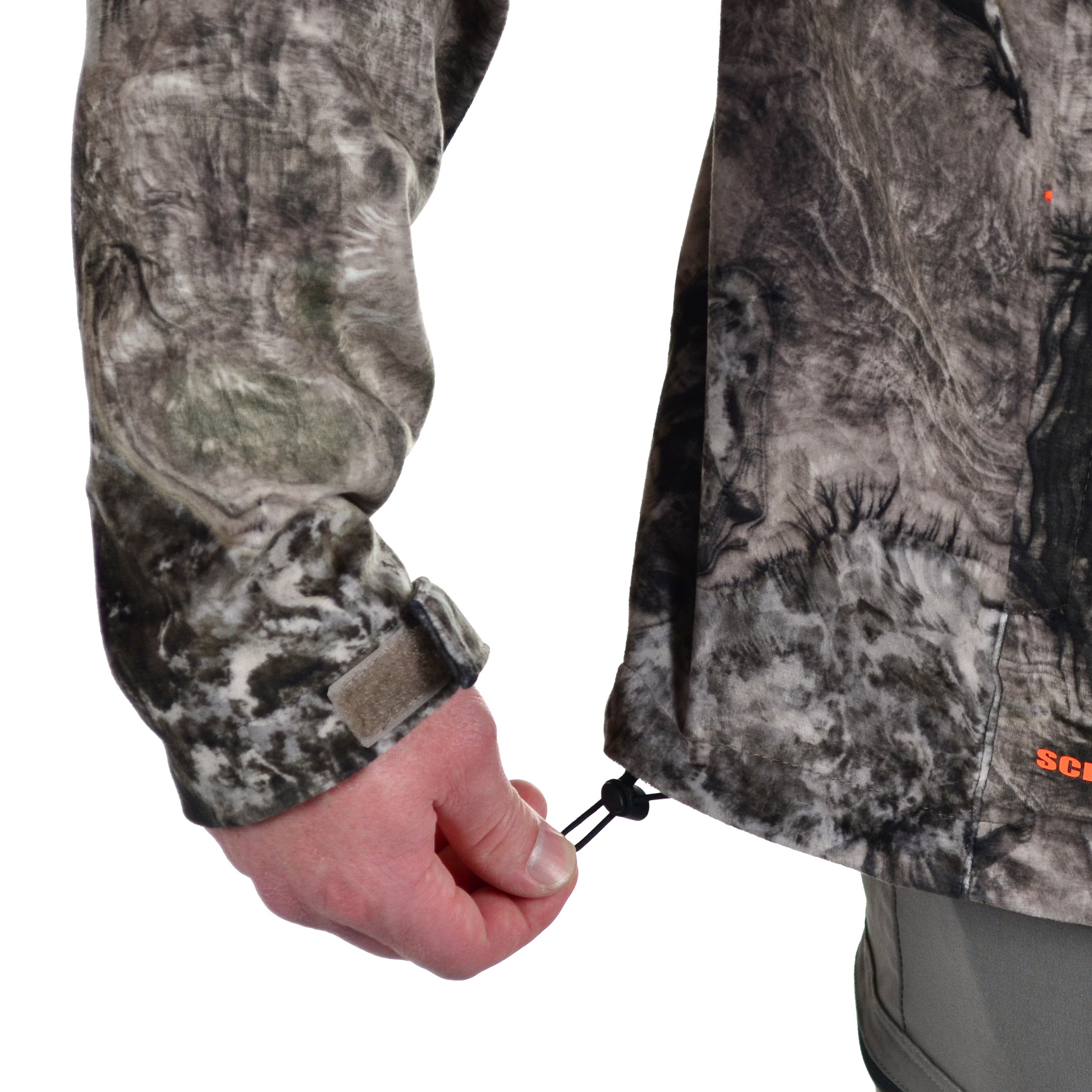 Men's Ripley Trail Stretch Waterproof Jacket adjustable toggle waist