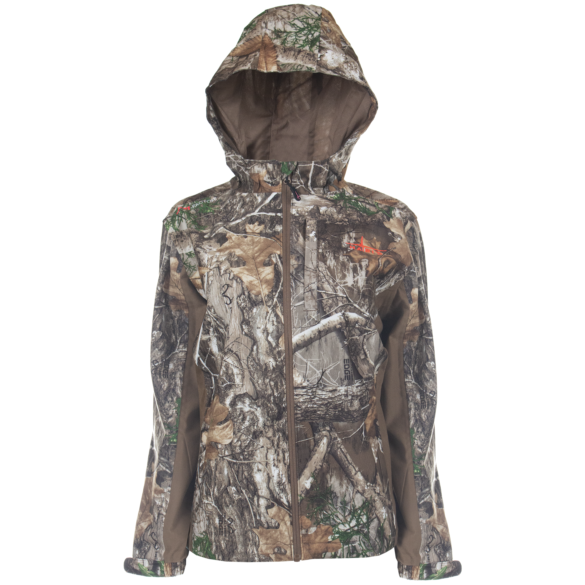 Habit camo top rain jacket