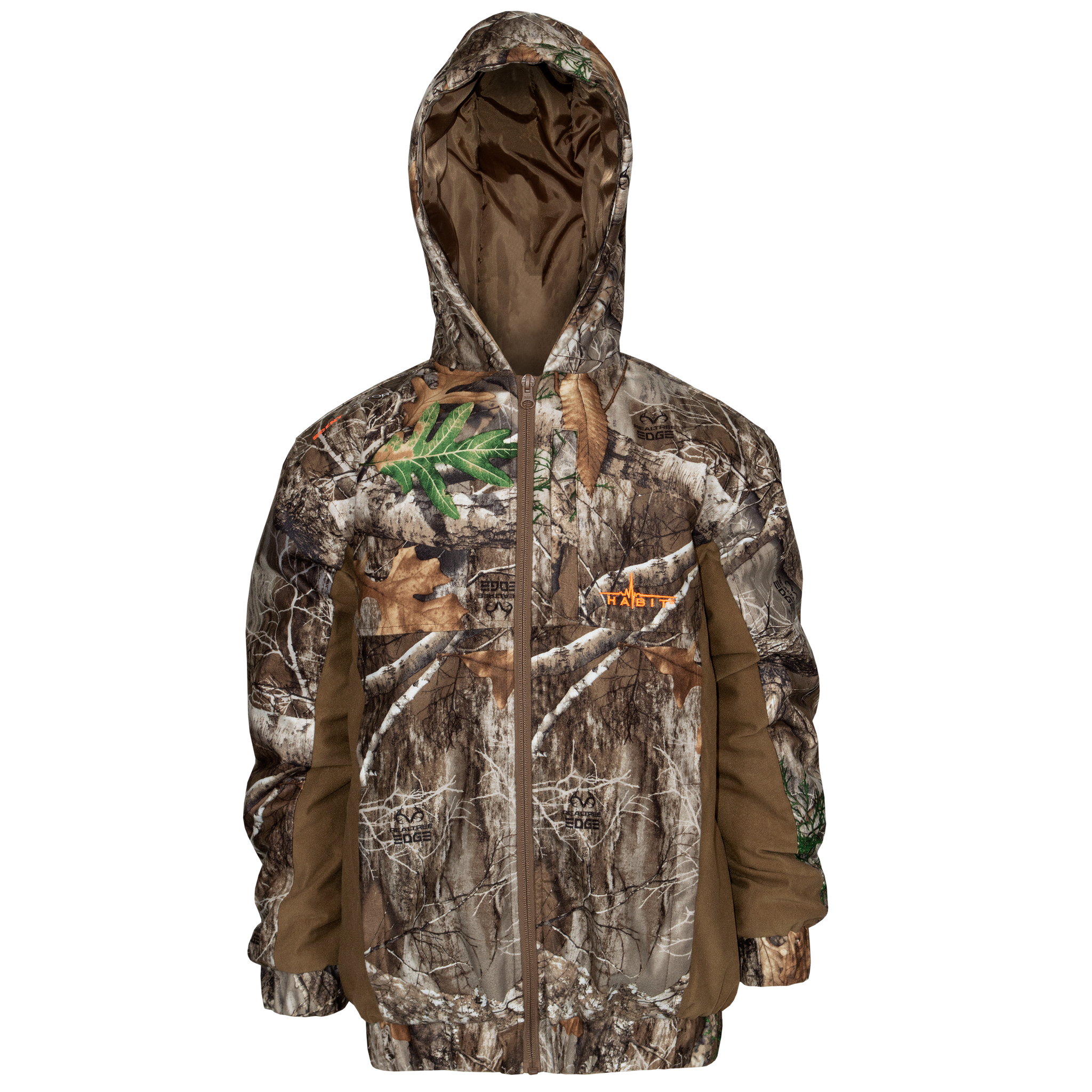 Youth Cedar Branch Insulated Waterproof Bomber - Realtree Edge Front