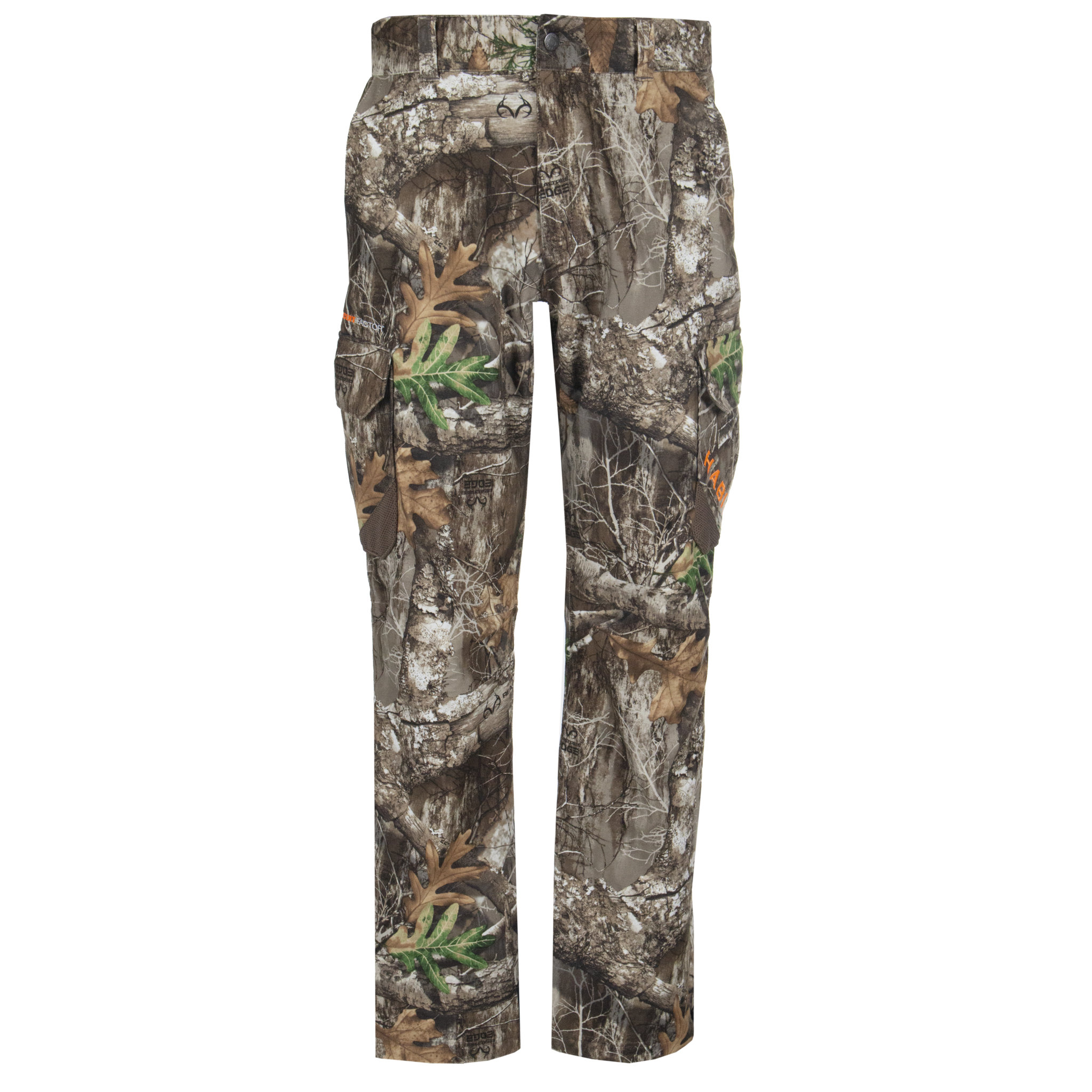 Men's Ripley Trail Stretch Waterproof Pant Realtree Edge front on form
