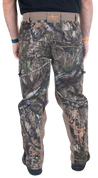 Men's Buck Hollow Waterproof Pants Mossy Oak DNA on model back view